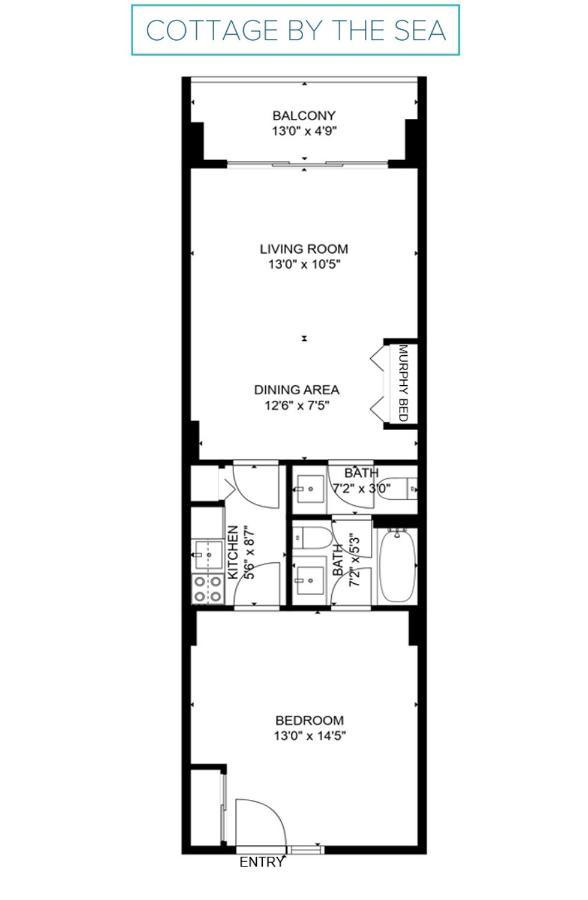 Cottage By The Sea! Renovated Condo With Ocean Views! Myrtle Beach Eksteriør bilde